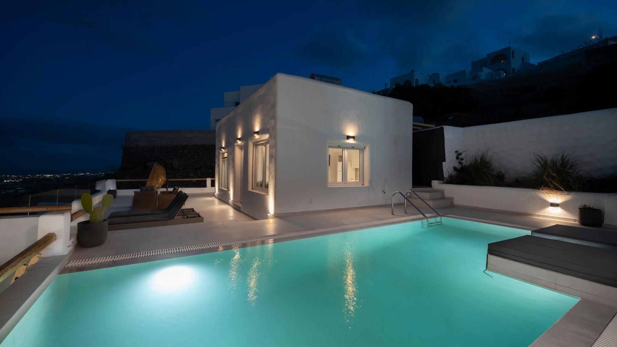 Dream Villa Santorini Vourvoúlos エクステリア 写真