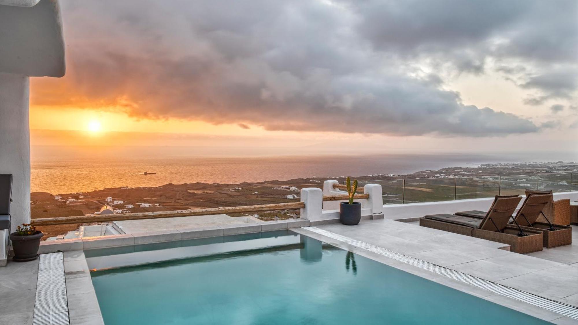 Dream Villa Santorini Vourvoúlos エクステリア 写真