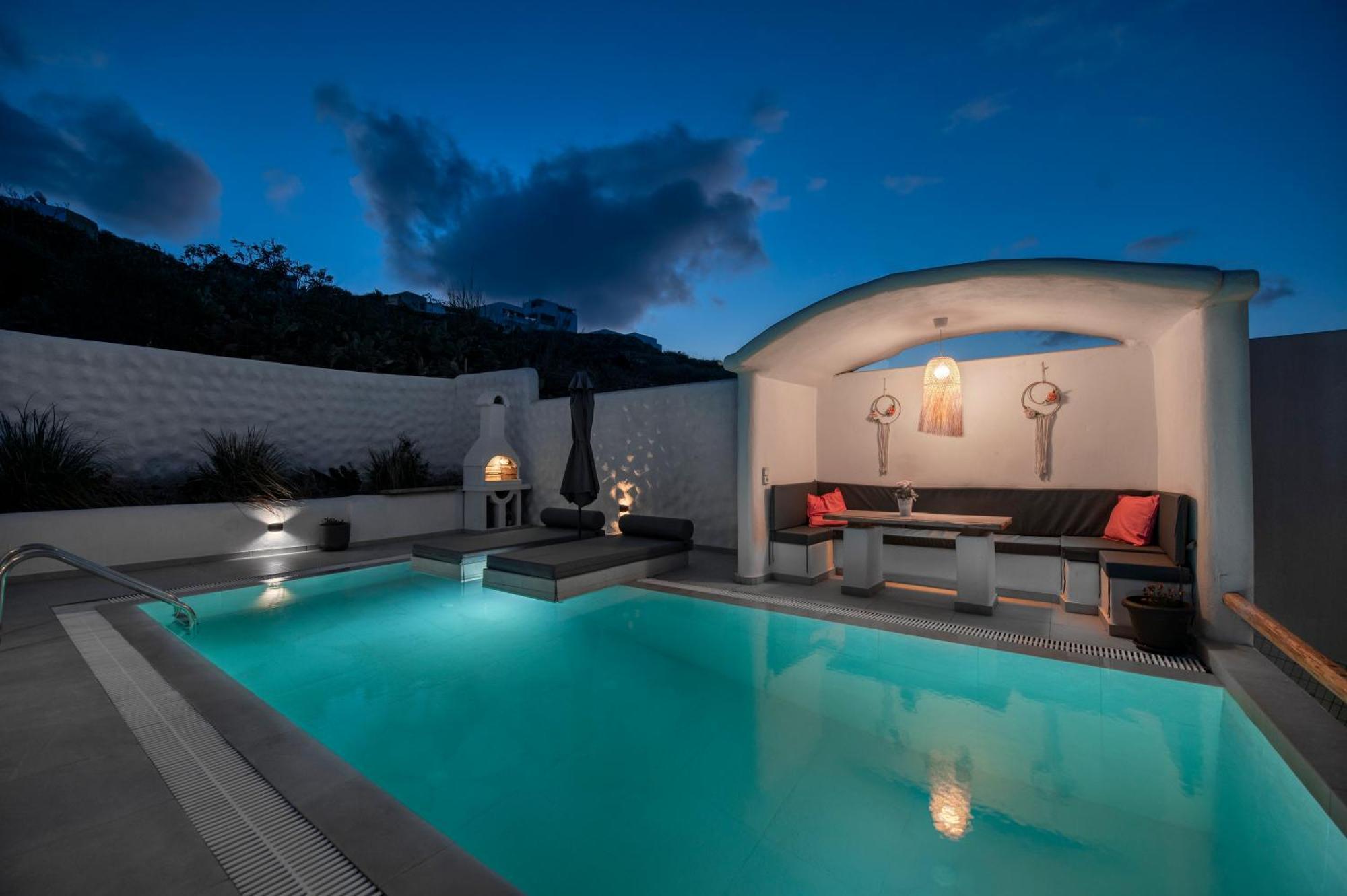 Dream Villa Santorini Vourvoúlos エクステリア 写真