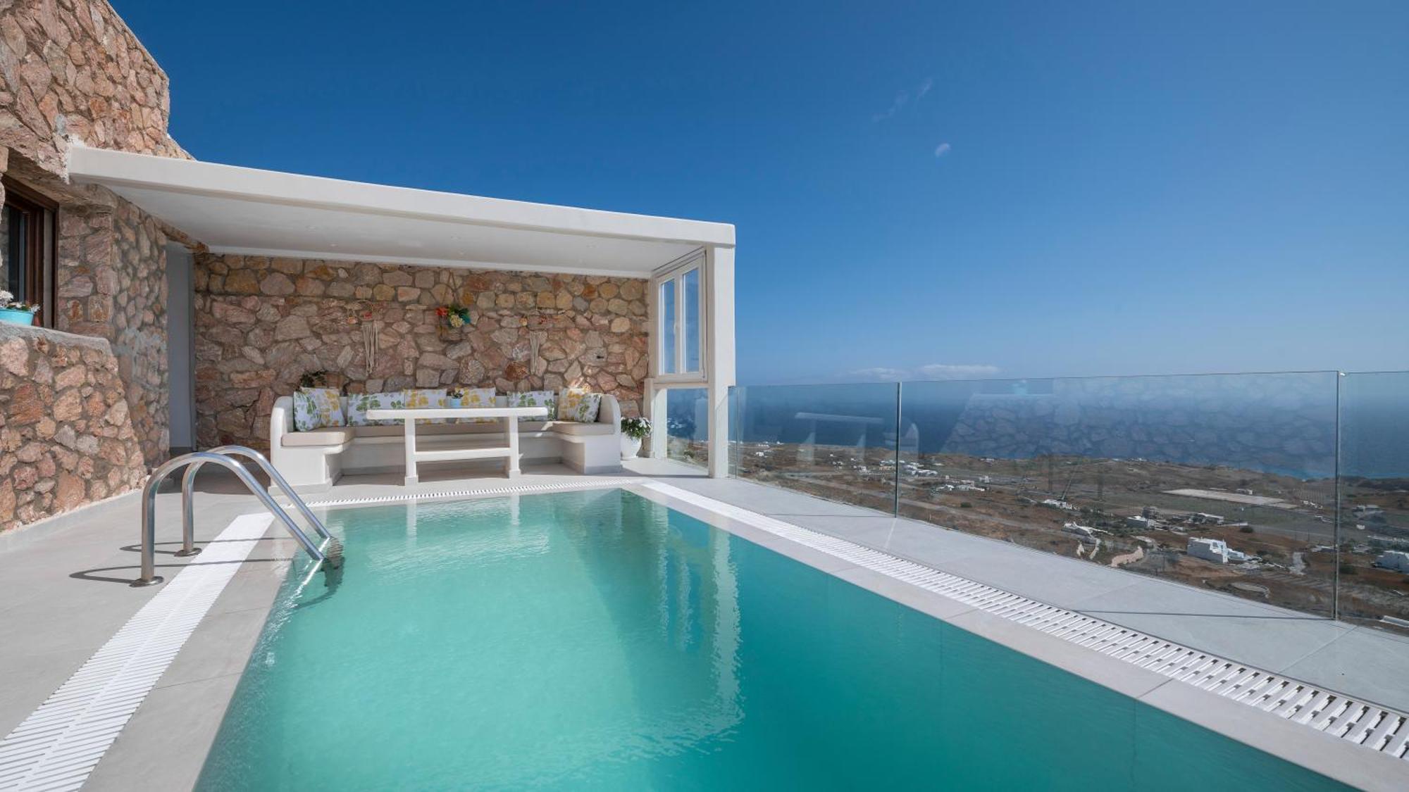 Dream Villa Santorini Vourvoúlos エクステリア 写真