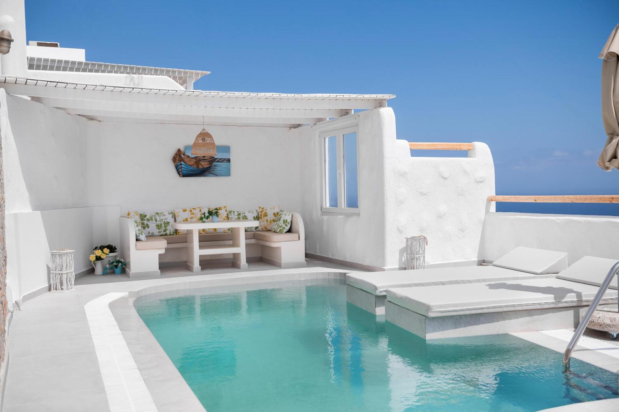 Dream Villa Santorini Vourvoúlos エクステリア 写真