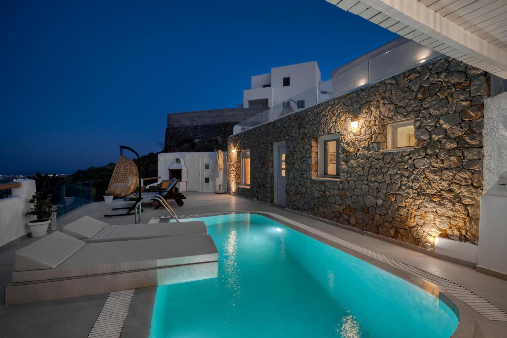 Dream Villa Santorini Vourvoúlos エクステリア 写真