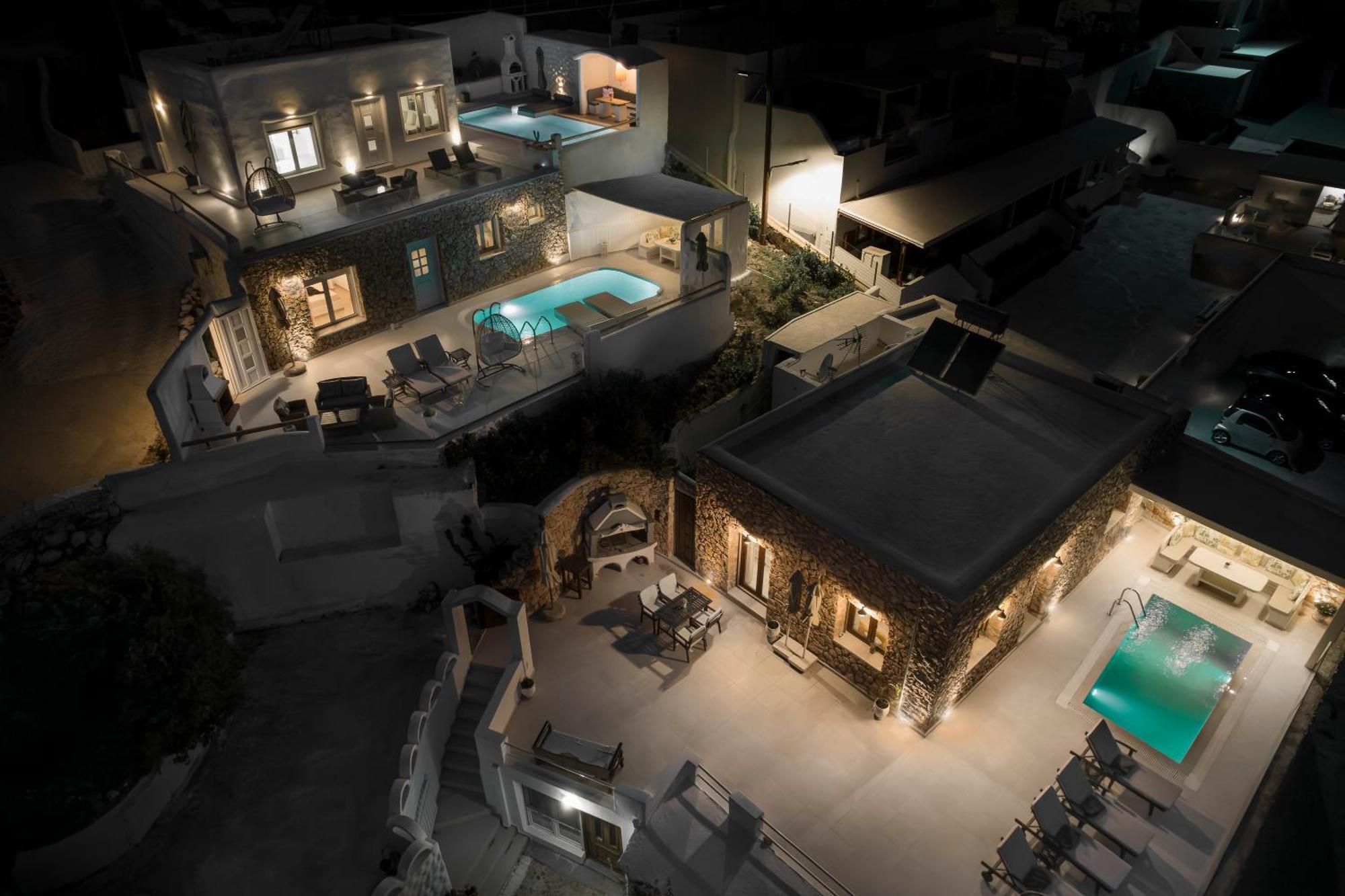 Dream Villa Santorini Vourvoúlos エクステリア 写真